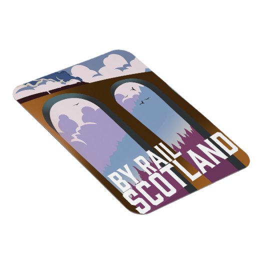 Rail Scotland Magnet (Rechte Seite)