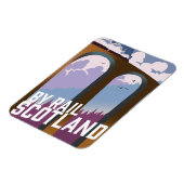 Rail Scotland Magnet (Linke Seite)
