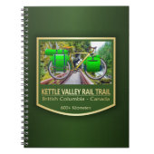 Rail Trail Kettle Valley (Rad2) Notizblock (Vorderseite)