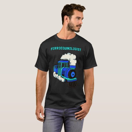 Rail Transport Freight Railway Ferroequinolo T-Shirt (Vorne ganz)