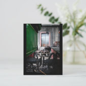 Rail yard Old Steam Train Le Mastrou Postcard Postkarte (Stehend Vorderseite)