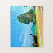 Railay Beach in Krabi, Thailand Puzzle (Vertikal)