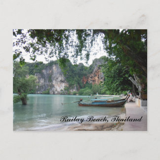 Railay Beach Long Schwanz Postkarte