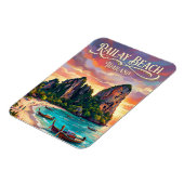 Railay Beach Thailand Magnet (Linke Seite)