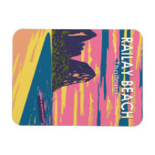 Railay Beach Thailand Reisen Vintag Magnet (Horizontal)