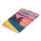 Railay Beach Thailand Reisen Vintag Magnet (Linke Seite)