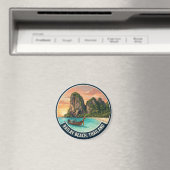 Railay Strand Thailand Magnet (In Situ (Geschirrspüler))
