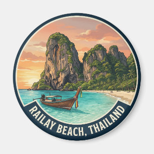 Railay Strand Thailand Magnet