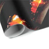 Railfan Geschenkpapier (Rolleneckpunkt)