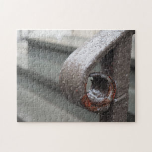 Railing Raindrops New York City NYC Puzzle