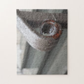 Railing Raindrops New York City NYC Puzzle (Vertikal)