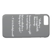 Raillerie.. (Zitate, Englisch) iPhone/iPad Fall Case-Mate iPhone Hülle (Rückseite (Horizontal))