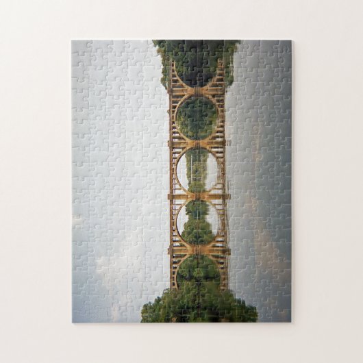 Railroad Bridge in Fredericksburg Virginia Puzzle (Vertikal)