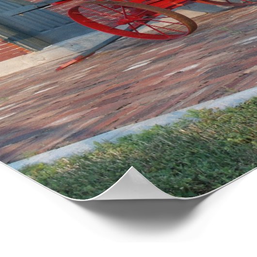 Railroad depot poster (Ecke)