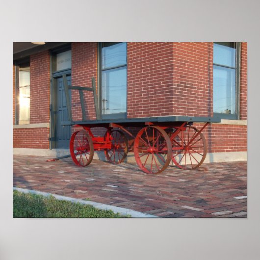 Railroad depot poster (Vorne)