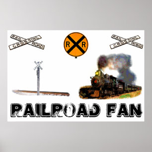 Railroad Fan Poster