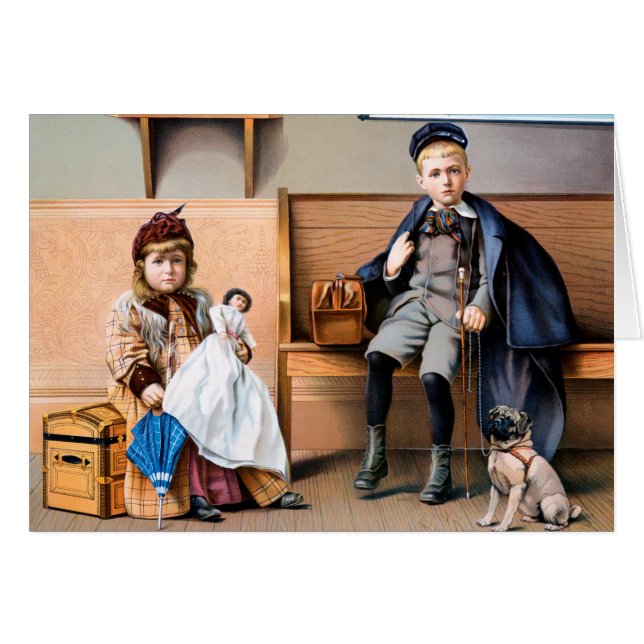 RAILROAD POSTER 1898 (Vorderseite (Horizontal))