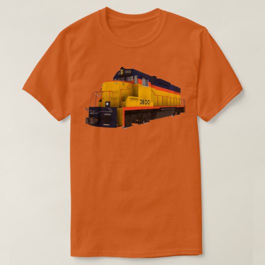 Railroad Train Engine 13 T-Shirt (Design vorne)