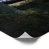 Railroad Trestle Bridge Poster (Ecke)