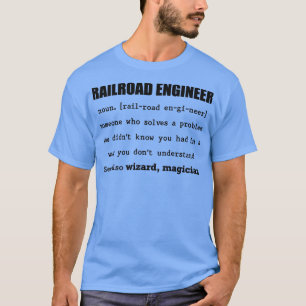 RailroadEngineer Jemand, der ein Problem löst T-Shirt