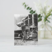 Rails fahren, 1935 postkarte (Stehend Vorderseite)