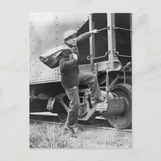 Rails fahren, 1935 postkarte (Vorderseite)