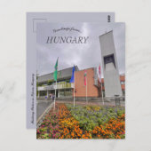 Railway Station in Sopron Hungary Postkarte (Vorne/Hinten)