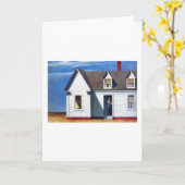 Railway Sunset - Edward Hopper Karte (Gelbe Blume)