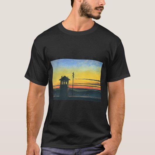 Railway Sunset T-Shirt (Vorderseite)