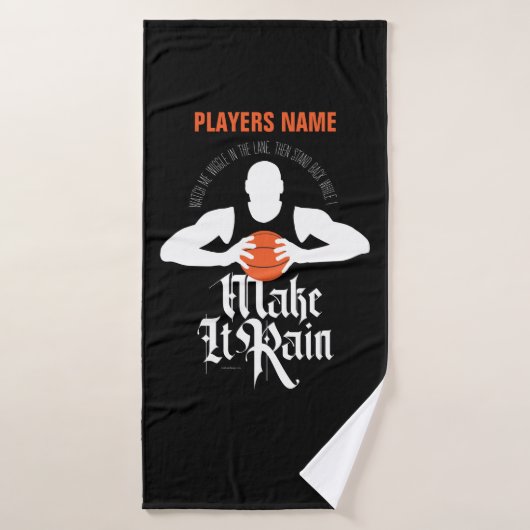Rain (Basketball) Badetuch machen Badehandtuch (Badehandtuch)