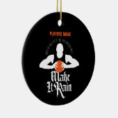 Rain (Basketball) Keramik Keramik Ornament (Rechts)