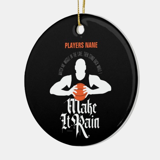 Rain (Basketball) Keramik Keramik Ornament (Links)
