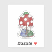 Rain Bunnies Sticker (Blatt)