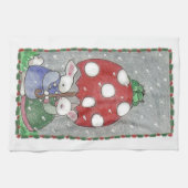 Rain Bunnies Teetuch Küchentuch (Horizontal)