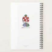 Rain Bunny Day Planner Planer (Rückseite)