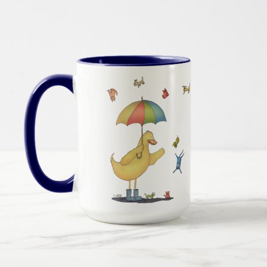 Rain Cats and Hogs Tasse (Links)