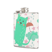 Rain Cats Flachmann (Links)