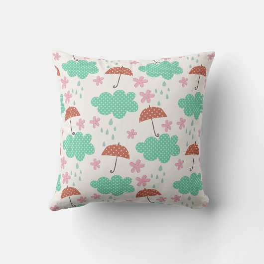 Rain Cats Kissen (Rückseite)