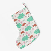 Rain Cats Kleiner Weihnachtsstrumpf (Rückseite (Hängend))