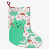 Rain Cats Kleiner Weihnachtsstrumpf (Vorderseite)