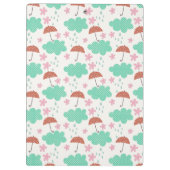 Rain Cats Klemmbrett (Rückseite)