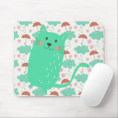 Rain Cats Mousepad (Mit Mouse)