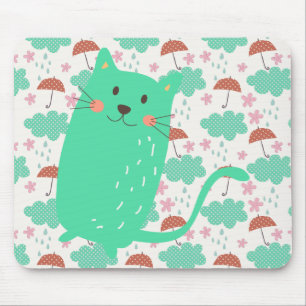 Rain Cats Mousepad