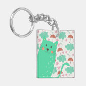 Rain Cats Schlüsselanhänger (Vorderseite links)