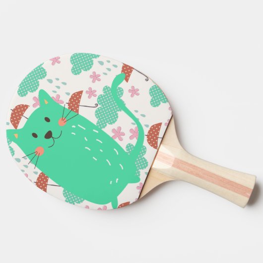 Rain Cats Tischtennis Schläger (Seitenansicht)