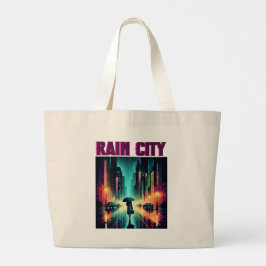 Rain City Jumbo Stoffbeutel