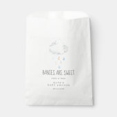 Rain Cloud Boy Babys sind süße Gefälligkeitstasche Geschenktütchen (Vorderseite)