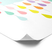 Rain Cloud Kinderzimmer Dekoration Raindrops Kids  (Ecke)