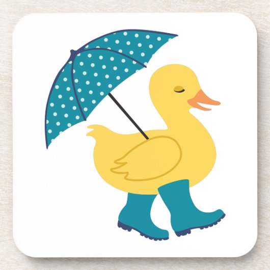 Rain Duck Getränkeuntersetzer (Vorderseite)