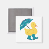 Rain Duck Magnet (Vorderseite/Rückseite)